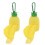 2Ensembles Support Crottes Clip Ananas Durable 3