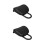 2Pièces Appui- Conducteur Réglable En PU Noir Résistant 6