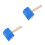 2St Blauwe Graining Tool Houtstructuur Voor Wand En Creatief Gebruik 7