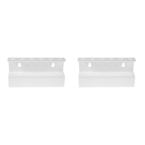 2Sets Witte Dartrek Wanddisplay Ruimtebesparend Thuisgebruik 2