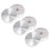 12Pièces Disques Ronds En Aluminium Argenté Usage 2