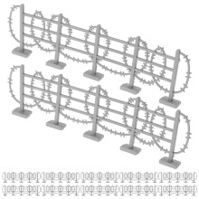 150Pièces Clôture Décorative Plastique Multi Pour Animaux Et Jouets