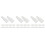 30St Plastic Staartkralen Beige Voor Diverse Types 8