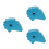 3Pcs Handheld Masking Tape Tool Blue Ergonomic Grip for Home Use 2