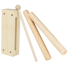 5Sets Duurzaam Slaginstrument Voor Kinderen Met Stokken