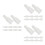 30St Plastic Staartkralen Beige Voor Diverse Types 10