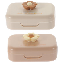 6Sets Kleine Lenshouder PP Assorted Kleur Contactlens Organizer