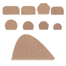 45St Lichtebruine Keramiek Mok Handvat Mallen Herbruikbare DIY Mal Set