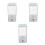3Pcs Rechargeable Makeup Brush Cleaning Machine USB Transparent Design 5