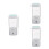 3Pcs Rechargeable Makeup Brush Cleaning Machine USB Transparent Design 6