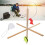 3er Set Eisschwimmer-Flags Winter Outdoor River Tip Up Flags Pine ABS Stahl 12
