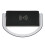 Wireless Charging Alarm Clock with Night Light, 4-Digit LED, Black 3