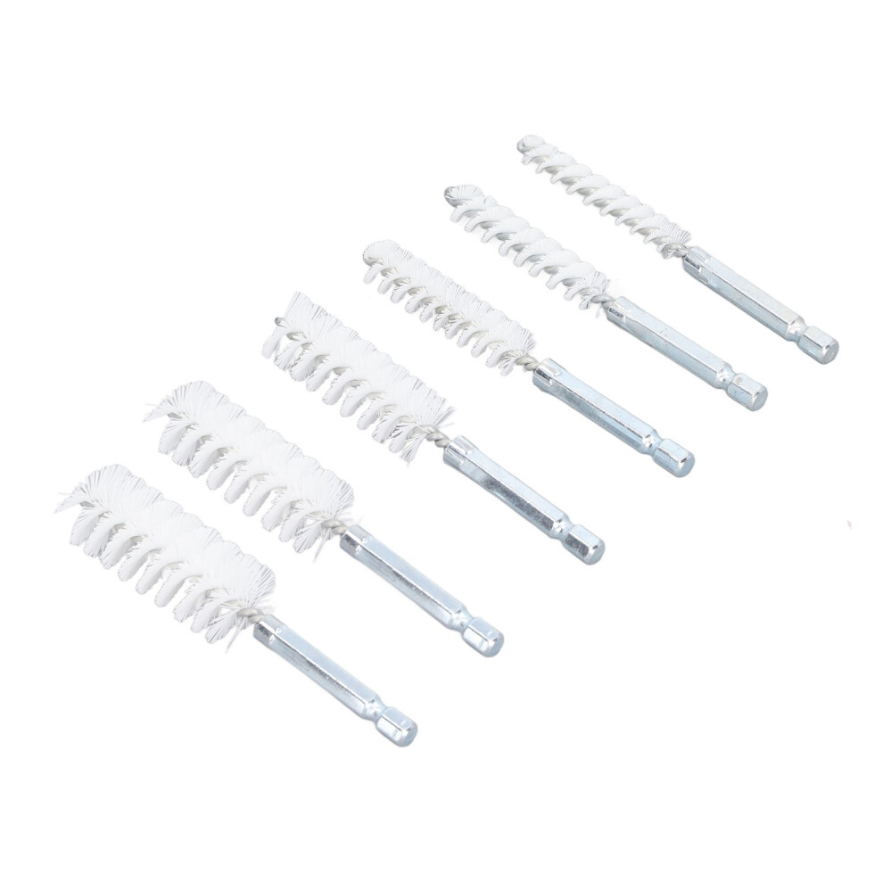 Power Drill Bore Cleaning Brush Set 6Pcs 4 Inch Rust Proof Twisted Wire 5071371955287