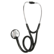 Adjustable Single Head Cardiology Stethoscope with Comfortable Earplugs