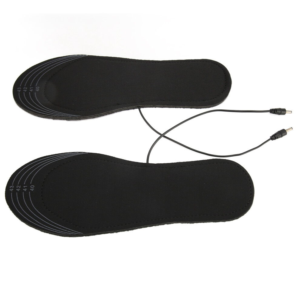 Cuttable Electric Heating Insoles for Men 40â46, Breathable USB Heated Shoes Pads