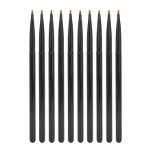 Portable Lip Mini Lip Brushes 100pcs Set Artificial Fiber Lipstick Ergonomic Design Easy To Use Soft Bristles Makeup Beauty Tools Travel-size Black