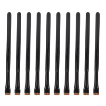 Multifunktionale Make-up-Pinsel, flacher Augenbrauenpinsel für Eyeliner und Augenbrauenfarbe, 10 hochwertige Werkzeuge mit ergonomischem Griff und