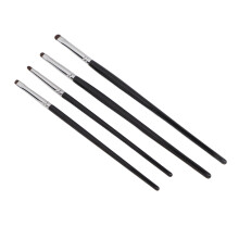 4pcs Eye Shadow & Eyeline Brush Kit Soft Handle Comfortable Makeup Tools