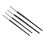 4pcs Eye Shadow & Eyeline Brush Kit Soft Handle Comfortable Makeup Tools 1