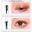 4pcs Eye Shadow & Eyeline Brush Kit Soft Handle Comfortable Makeup Tools 6