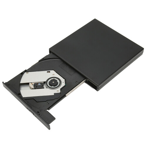 Φορητή μονάδα δίσκου με θύρα USB 2.0, εξωτερική οπτική μονάδα υψηλής ταχύτητας, 2