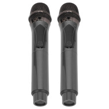 Wireless Microphone System 700-800MHz, Dual Handheld Karaoke Mic, Rechargeable Receiver