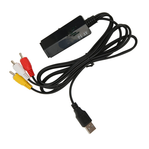 Convertitore RCA a interfaccia multimodale HD - Supporta 1080P, Nero 2