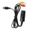 Μετατροπέας RCA AV σε USB C Plug and Play, προσαρμογέας κάρτας λήψης βίντεο με υποστήριξη NTSC 1