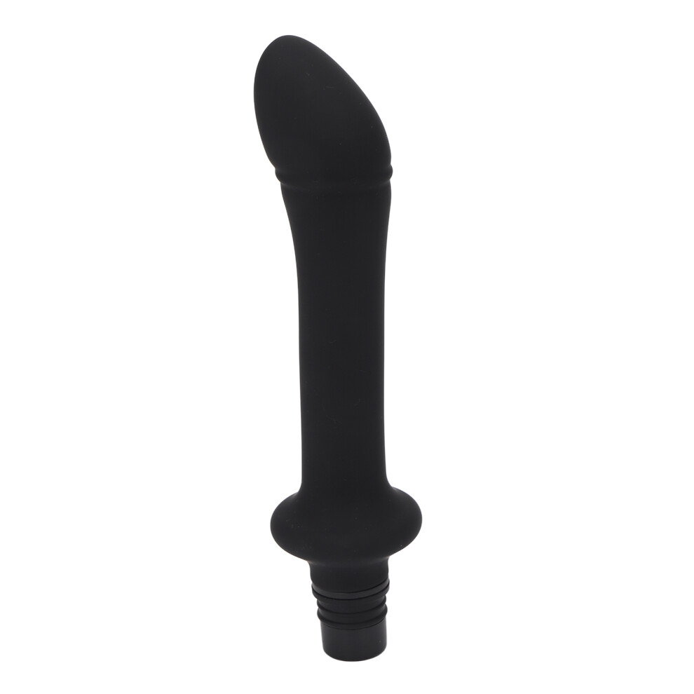 Black Silicone 18Â19Mm Massage Gun Head: Soothes Muscles Waterproof