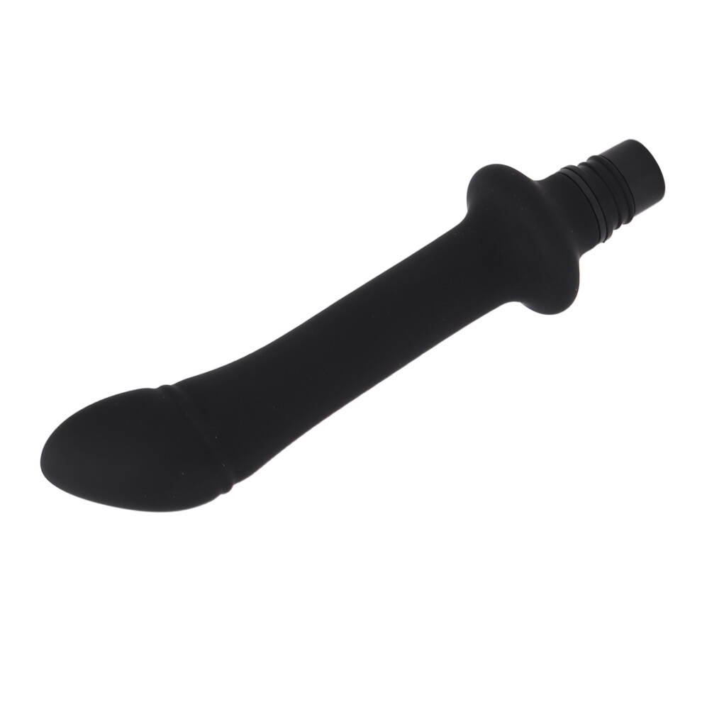 Black Waterproof 18Mm Silicone Fascia Gun Head For Muscle Relaxation