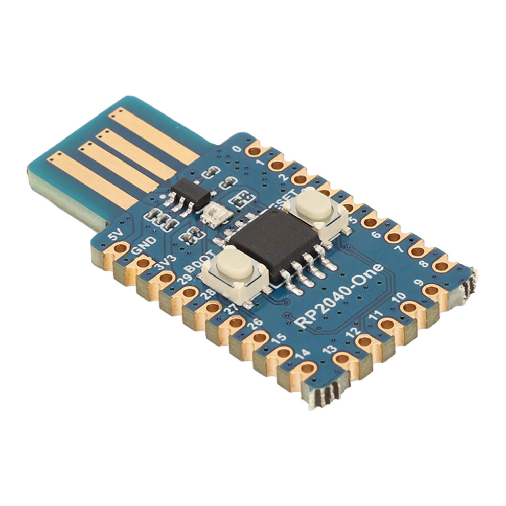 Rp2040 One Microcontroller Pcb With Usb A Port, 4Mb Flash, Dual Core For C/C++/Python 4951371957843