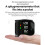 Armmansthermometer für Senioren, Sprachfunktion, USB, großes Display 12