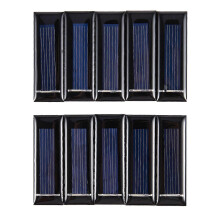 10 mini pannelli solari, nuove celle solari da 0,5 V 100 mA, moduli fotovoltaici, caricabatterie solare