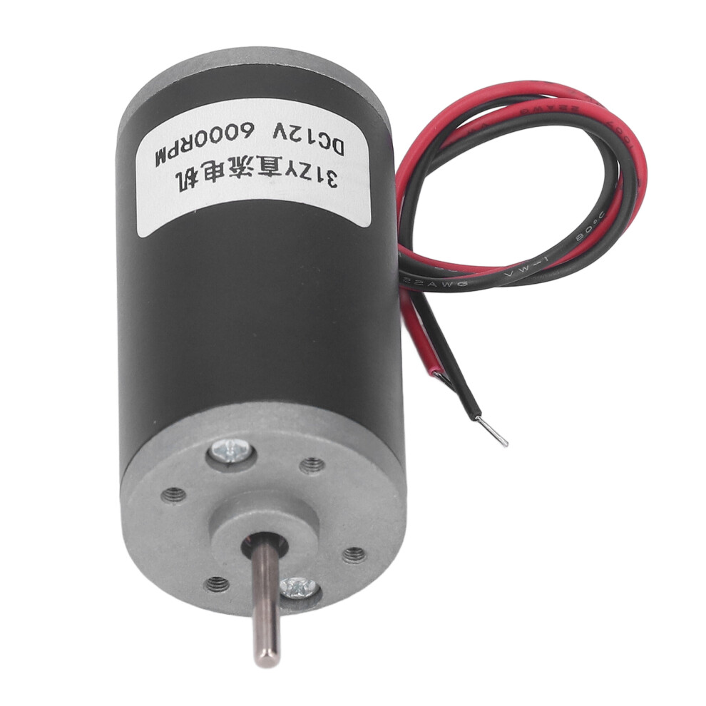 Dc 12V Reversible Permanent Magnet Motor 6000Rpm High-Speed Electric Gear 7901371961064