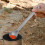 1 pc Titanium Spoon 21.5cm x 3.9cm Camping Spoon Outdoor Tableware Long Handle Titanium Spoon 4
