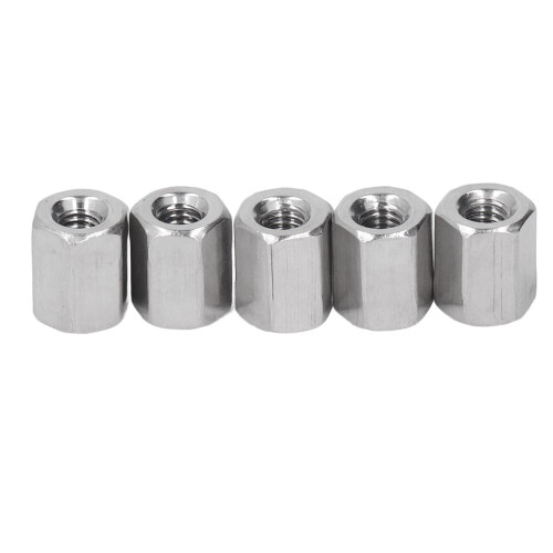 Durable 20PCS M4 Hex Connector Nuts Stainless Steel for Installation 2