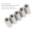 Rustproof Silver M10 Hex Coupling Nut Stainless Steel 5PCS for Studs & Bolts 4