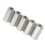 Rustproof Silver M10 Hex Coupling Nut Stainless Steel 5PCS for Studs & Bolts 5