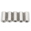 Rustproof Silver M10 Hex Coupling Nut Stainless Steel 5PCS for Studs & Bolts 7