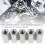 Rustproof Silver M10 Hex Coupling Nut Stainless Steel 5PCS for Studs & Bolts 6