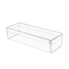 Stofdichte taartcontainer van acryl voor het behoud van de