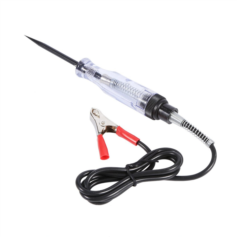 Electric Wire Circuit Tester, Auto 6V 12V 24V Dc Truck Truck Truck Truck Truck Voltmet Test Long Sende Pot Probe Light 9426802596045