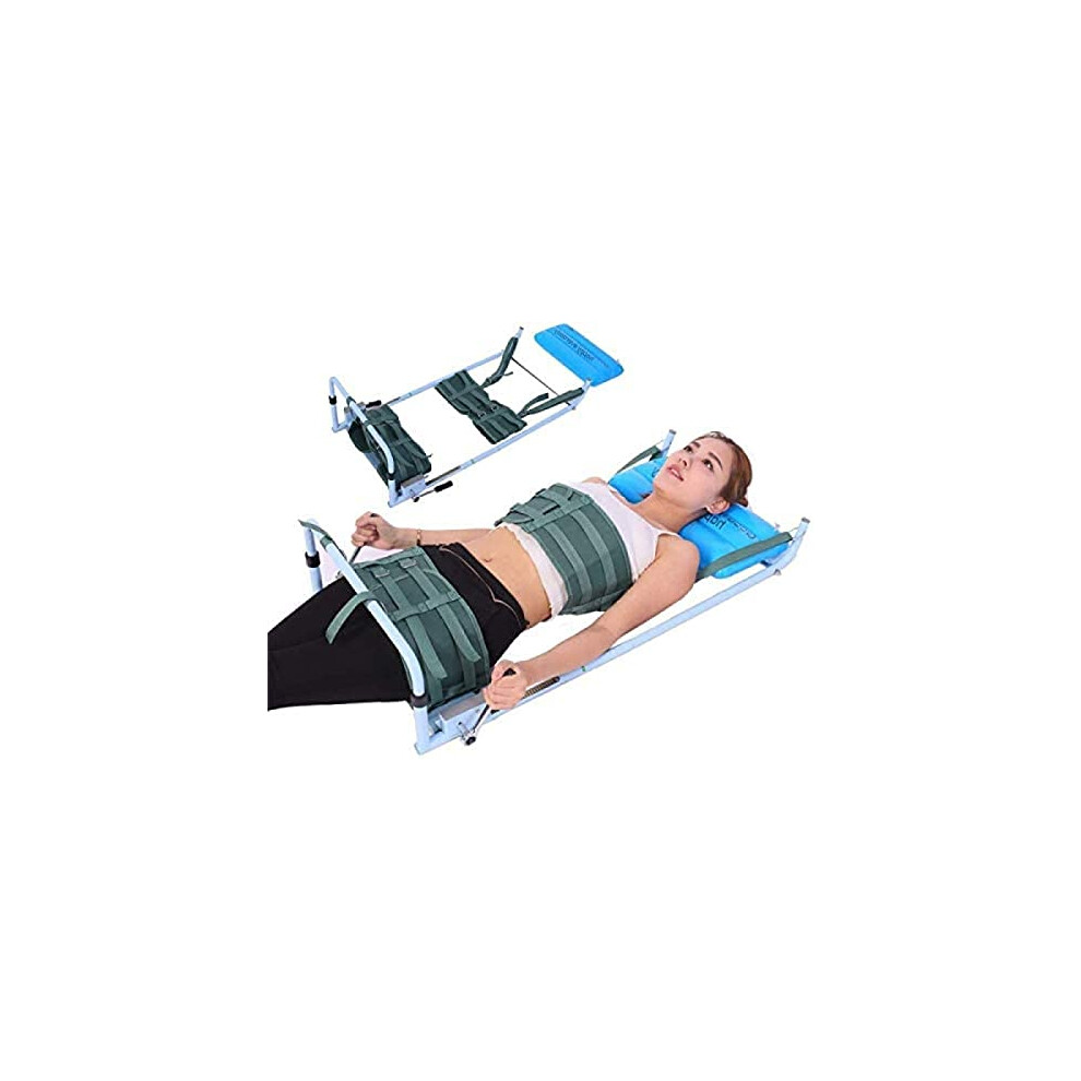 Lumbar Cervical Traction Device  Spine Posture Corrector and Stretcher for Back Neck Relief and Fatigue Reduction, Home Use