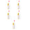 5Sets Offene Beading Nadeln Mit Für Einfaches Perlenfädeln Bunt 6
