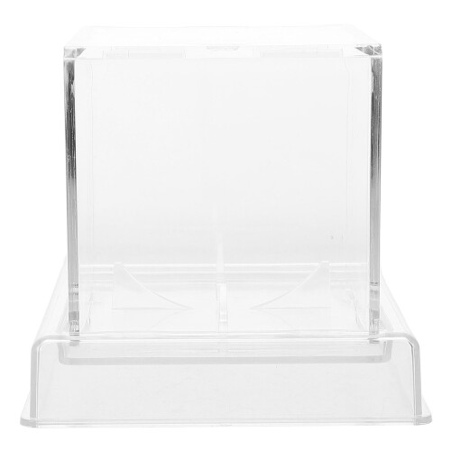 5Stk Durable Baseball Showcase Mit Staubdichtem Design Und Basis 1