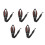 5Stk Saxophon Gurte Aus Robustem Baumwollmaterial Verstellbar 7