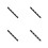 4Pièces Patch Xlr À Charnière Noir Pour Rangement Câbles Audio 9