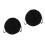 2Pièces De Rangement Yoga En Polyester Noir, Portable Durable 9