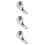 3Pièces Règle Murale Hauteur Adulte ABS Précise 9