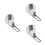 3Pièces Règle Murale Hauteur Adulte ABS Précise 10